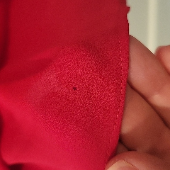 BCBG MaxAzria red Somara one shoulder mini dress - Picture 8 of 8